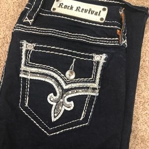 Rock Revival Dark Wash Bootcut Jeans